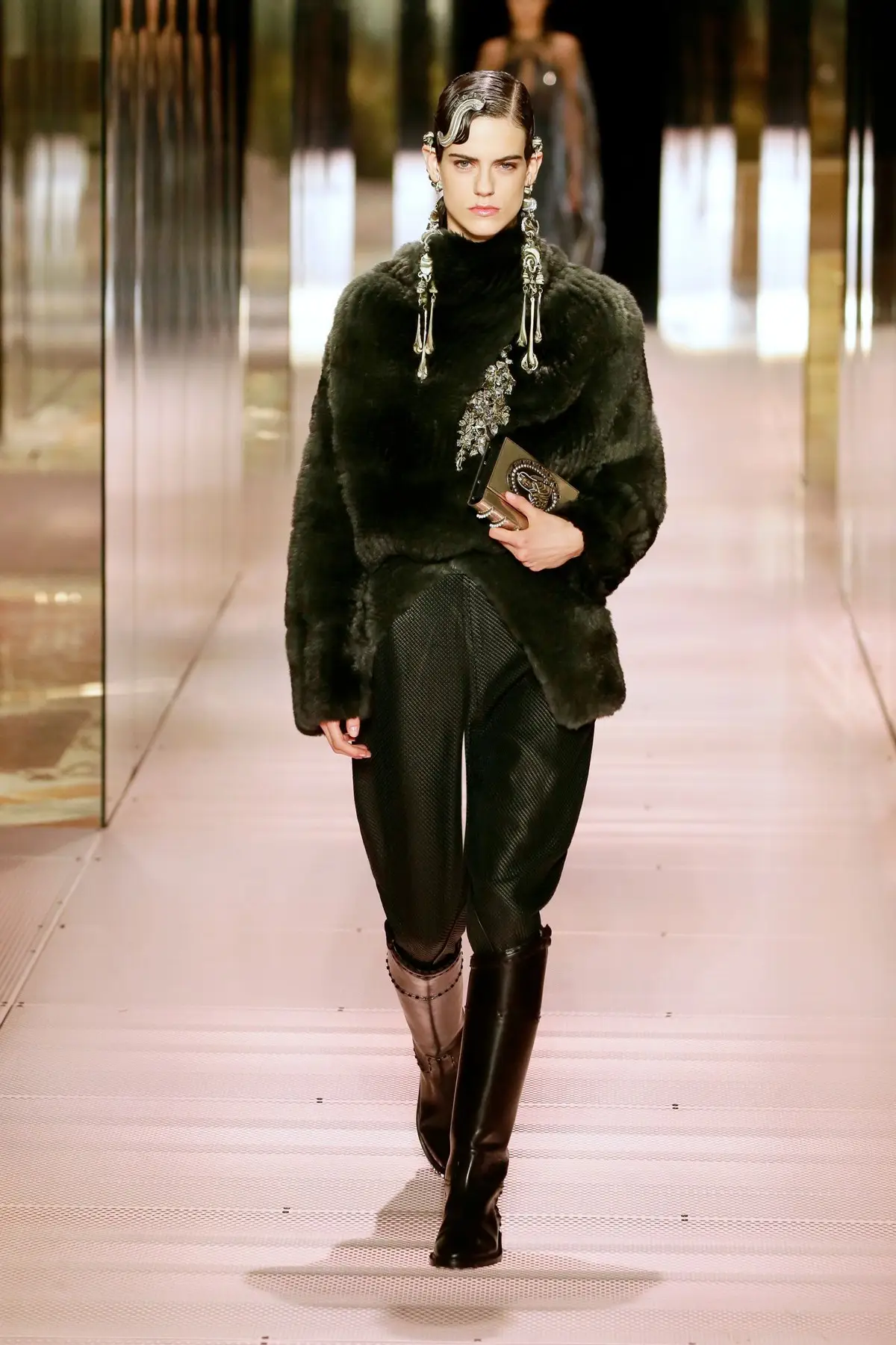 Fendi Couture, Spring 2021. His couture debut.
