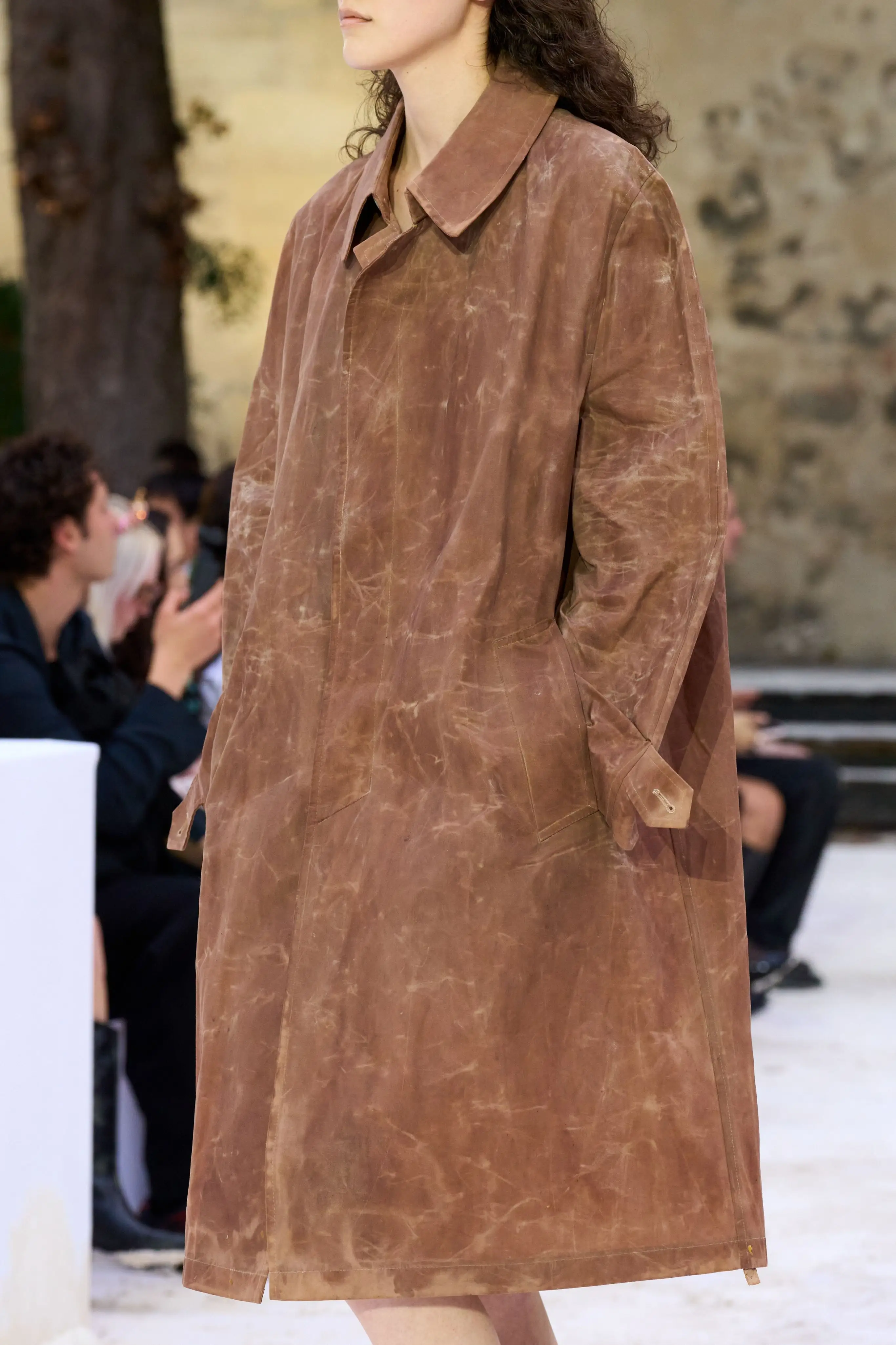 Detail. The coat, closer.